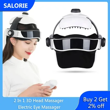 2in1 Scalp Massager Electric Head Massage Eye Head Massager Vibrating Automatic Infrared Acupuncture Pain Relief Health Care 
2in1 Scalp Massager Electric Head Massage Eye Head Massager Vibrating Automatic Infrared Acupuncture Pain Relief Health Care