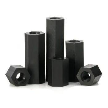 30pcs M3 black outer hex nylon column hexagon PC plastic double pass Insulated isolation post support pilllar 2.5mm-45mm length
30pcs M3 black outer hex nylon column hexagon PC plastic double pass Insulated isolation post support pilllar 2.5mm-45mm length