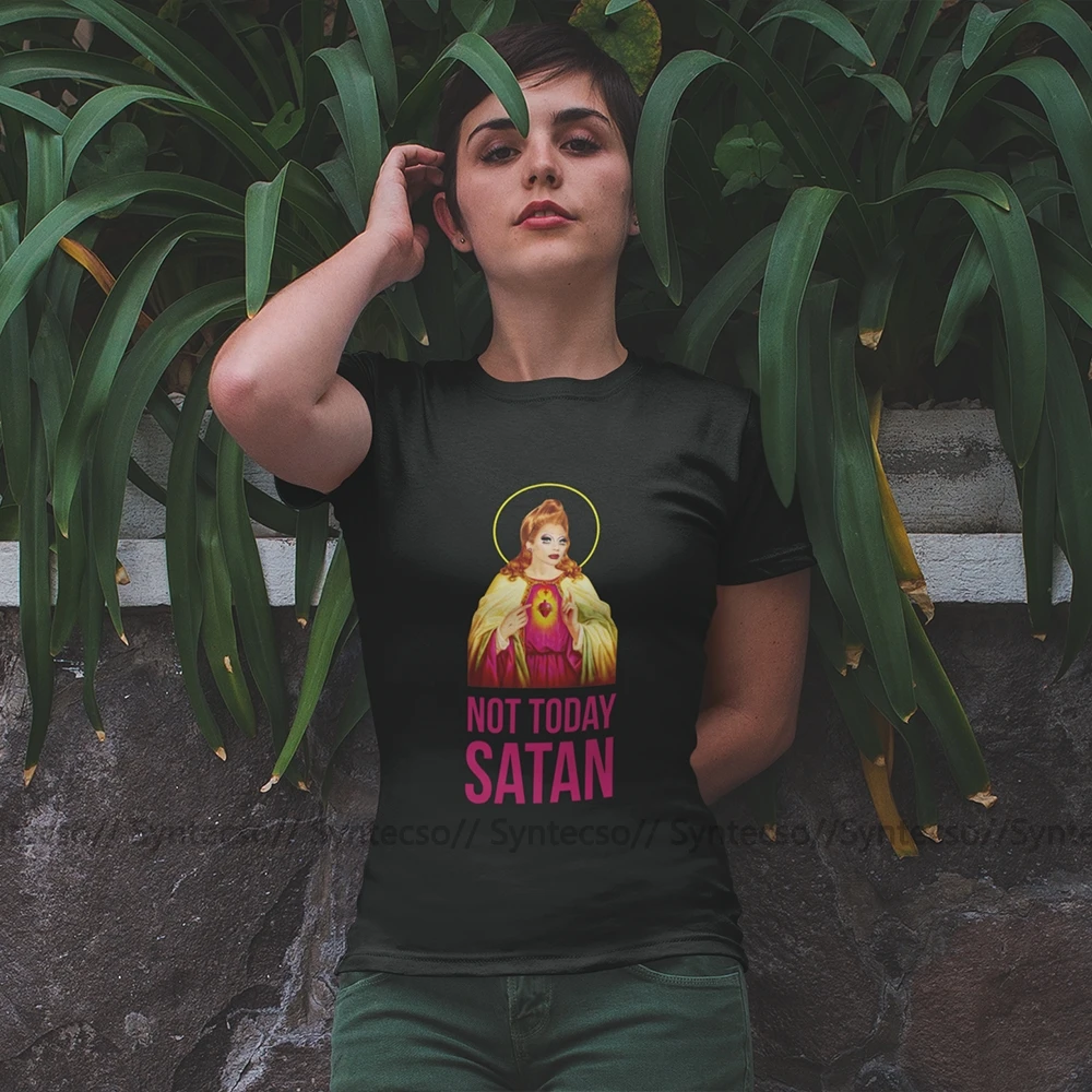 Not Today Satan T-Shirt Bianca Del Rio Not Today Satan - Rupaul Is Drag Race T Shirt Print Casual Women tshirt Ladies Tee Shirt
Not Today Satan T-Shirt Bianca Del Rio Not Today Satan - Rupaul Is Drag Race T Shirt Print Casual Women tshirt Ladies Tee Shirt