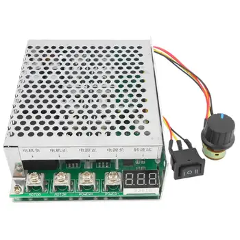 PWM DC Motor Speed Controller DC 10-55V 12V 24V 36V 60A Forward Revers Switch
PWM DC Motor Speed Controller DC 10-55V 12V 24V 36V 60A Forward Revers Switch