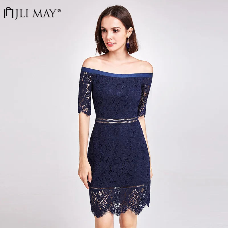 JLI MAY Off the Shoulder Lace Dress Women Party Elegant Sheath Solid Short Sleeveless Mini Slash neck Hollow Out Plus size
JLI MAY Off the Shoulder Lace Dress Women Party Elegant Sheath Solid Short Sleeveless Mini Slash neck Hollow Out Plus size