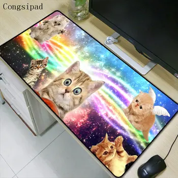 Cute Cat Rubber Mouse Pad Large Locking Edge Mouse Mat Desk Mats Big Mousepads Gaming Rug XL for Office Work for CSGO
Cute Cat Rubber Mouse Pad Large Locking Edge Mouse Mat Desk Mats Big Mousepads Gaming Rug XL for Office Work for CSGO