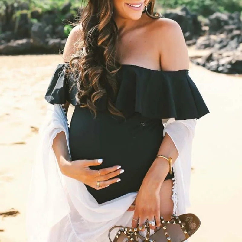 One piece swimsuit Maternity Swimwear Tankinis Women Flower Print Off shoulder Fold ruffle Pregnant Bikinis Large Size Beachwear
One piece swimsuit Maternity Swimwear Tankinis Women Flower Print Off shoulder Fold ruffle Pregnant Bikinis Large Size Beachwear