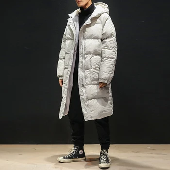 YASUGUOJI High Quality Winter Jacket Men Hooded Thicken Warm Parka Coat Casual Mens Overcoat Long Cotton Padded Jacket M-5XL
YASUGUOJI High Quality Winter Jacket Men Hooded Thicken Warm Parka Coat Casual Mens Overcoat Long Cotton Padded Jacket M-5XL