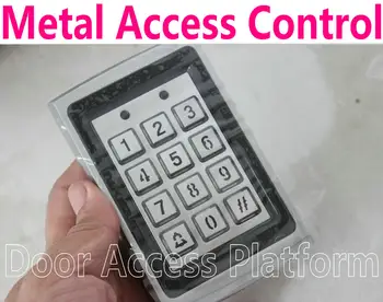 Metal Shell Standalone keypad Numberic+EM RF ID Card Office Glass door access control machine, ID 125KHz, door locker terminal
Metal Shell Standalone keypad Numberic+EM RF ID Card Office Glass door access control machine, ID 125KHz, door locker terminal
