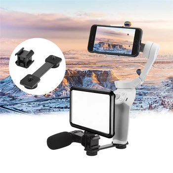 For Zhiyun Smooth 4 Gimbal Stabilizer Metal Cold Shoe Bracket Video Fill Light Mount Microphone Bracket Holder For DJI OM 4
For Zhiyun Smooth 4 Gimbal Stabilizer Metal Cold Shoe Bracket Video Fill Light Mount Microphone Bracket Holder For DJI OM 4