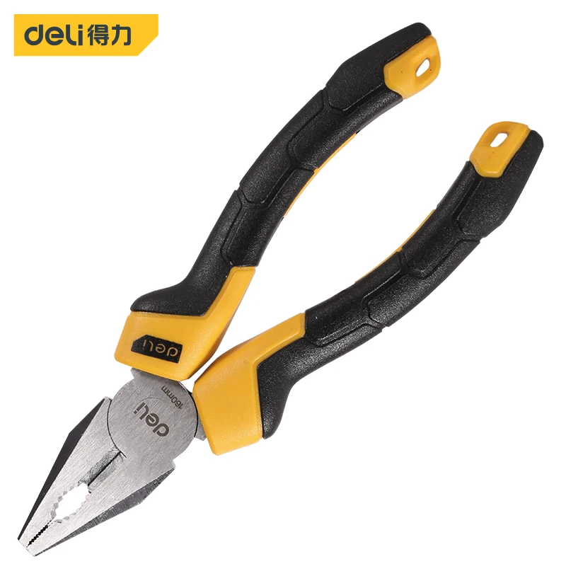 Deli Professional Wire Pliers 6’’ 7'' 8'' Multitool Carbon Steel Anti-Skid Handles Safe Labor-Saving Strong Bite Pop Hand Tools
Deli Professional Wire Pliers 6’’ 7'' 8'' Multitool Carbon Steel Anti-Skid Handles Safe Labor-Saving Strong Bite Pop Hand Tools