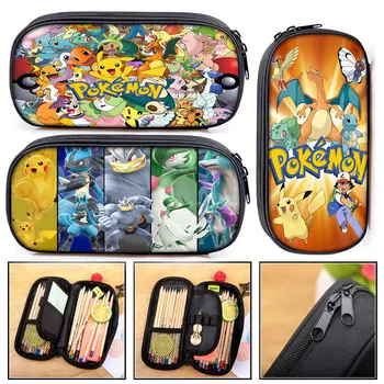 Anime Pokemon pencil Cases Kids Pencil Bag Boys Girls Pikacun School Supplies Bag Children Pencil Box woman Cosmetic Cases
Anime Pokemon pencil Cases Kids Pencil Bag Boys Girls Pikacun School Supplies Bag Children Pencil Box woman Cosmetic Cases