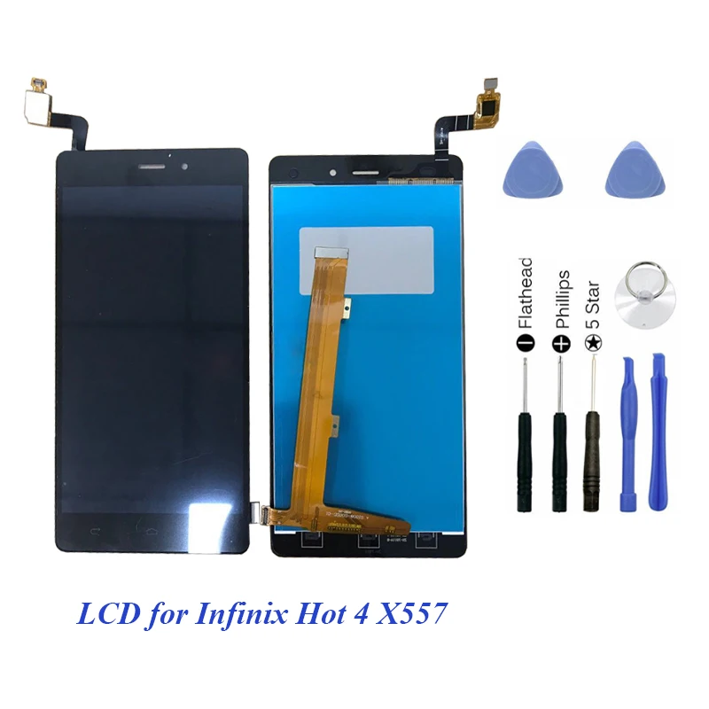 For Infinix Hot 4 LCD X557 Display Touch Screen Assembly Digitizer for Infinix X557 LCD Panel 5.5"
For Infinix Hot 4 LCD X557 Display Touch Screen Assembly Digitizer for Infinix X557 LCD Panel 5.5"