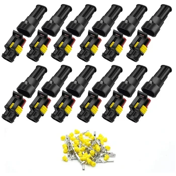 NEW-12 Packs of 2 Pin Automobile Waterproof Electrical Connector HID Plug Automobile 1.5mm Series Automobile, Truck
NEW-12 Packs of 2 Pin Automobile Waterproof Electrical Connector HID Plug Automobile 1.5mm Series Automobile, Truck