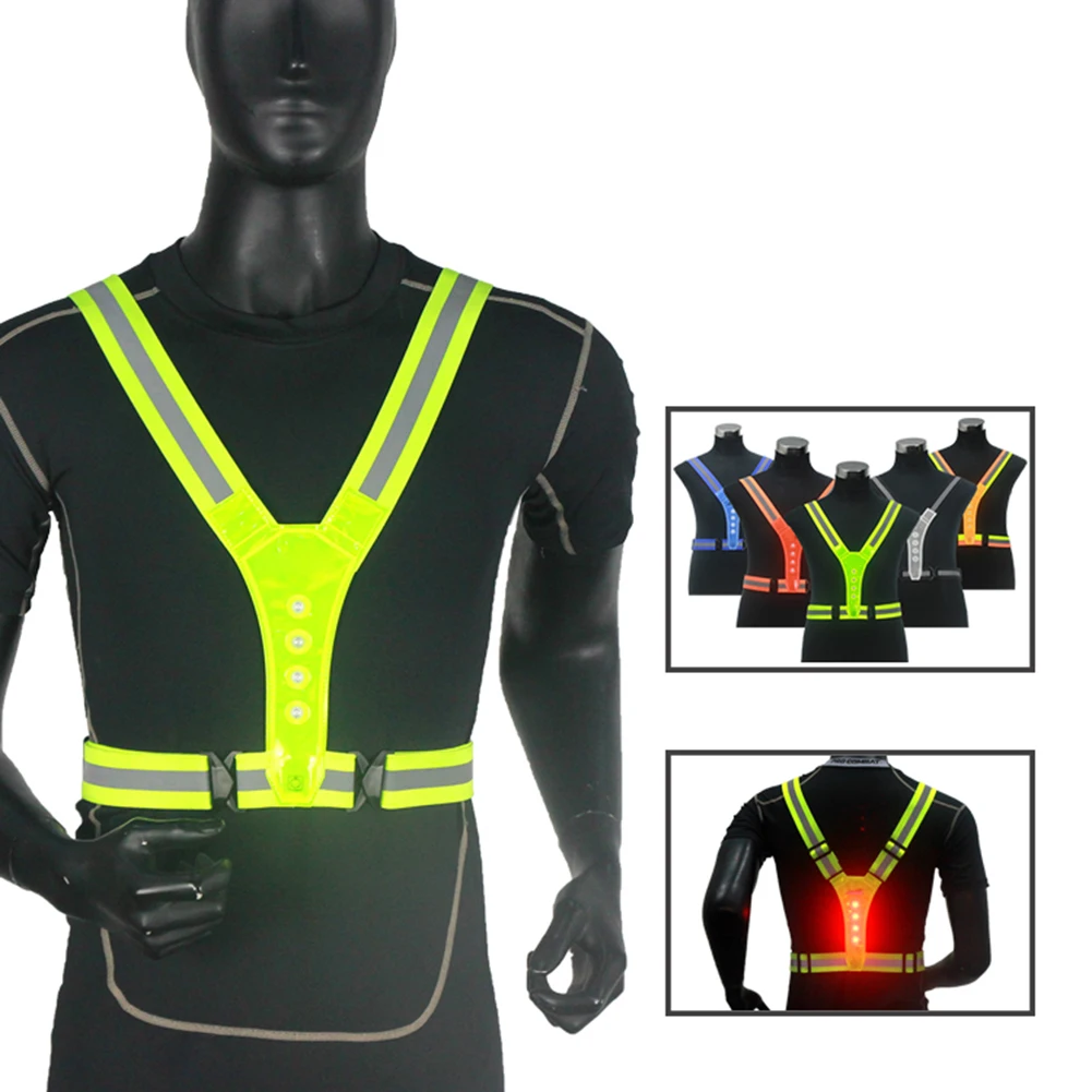 New 2020 Wireless cycling vest 8LED at Front Back MTB bike bag Safety Turn Signal Light Vest Bicycle Reflective Warning Vests
New 2020 Wireless cycling vest 8LED at Front Back MTB bike bag Safety Turn Signal Light Vest Bicycle Reflective Warning Vests