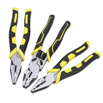 8-inch Electrician Pliers Wire Cable Cutter Save Effort Pliers Industrial Crop Metalworking Pliers Steel TPR Cutting Nippers
8-inch Electrician Pliers Wire Cable Cutter Save Effort Pliers Industrial Crop Metalworking Pliers Steel TPR Cutting Nippers