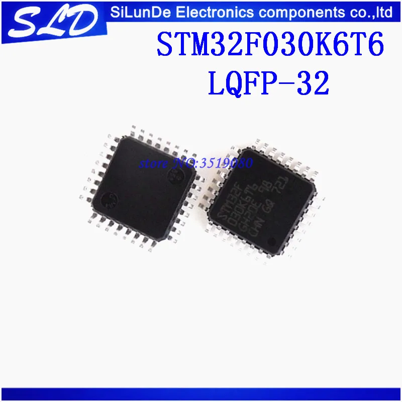 Free Shipping 10pcs/lot STM32F030K6T6 32F030K6T6 STM32F 030K6T6 LQFP-32 32-bit MCU new and original | Электроника