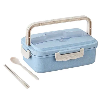 Microwave Lunch Box Wheat Straw Dinnerware Food Storage Container Children Kids School Office Portable Bento Boxes
Microwave Lunch Box Wheat Straw Dinnerware Food Storage Container Children Kids School Office Portable Bento Boxes