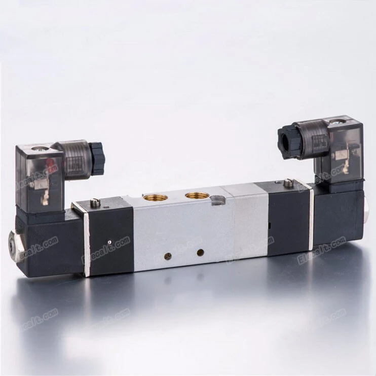 4V330E-10 3/8" 5 Port 3 Position Exhaust center Solenoid Valve Control Valve AC220V,AC110V,DC24V,DC12V
4V330E-10 3/8" 5 Port 3 Position Exhaust center Solenoid Valve Control Valve AC220V,AC110V,DC24V,DC12V