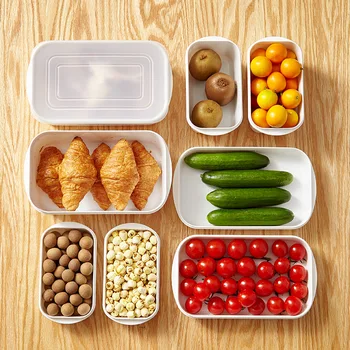 Portable Food Storage Box Fresh-keeping Sealing Box Lunch Bento Box Fruit Dry Food Moisture-proof Container Household Organizer
Portable Food Storage Box Fresh-keeping Sealing Box Lunch Bento Box Fruit Dry Food Moisture-proof Container Household Organizer