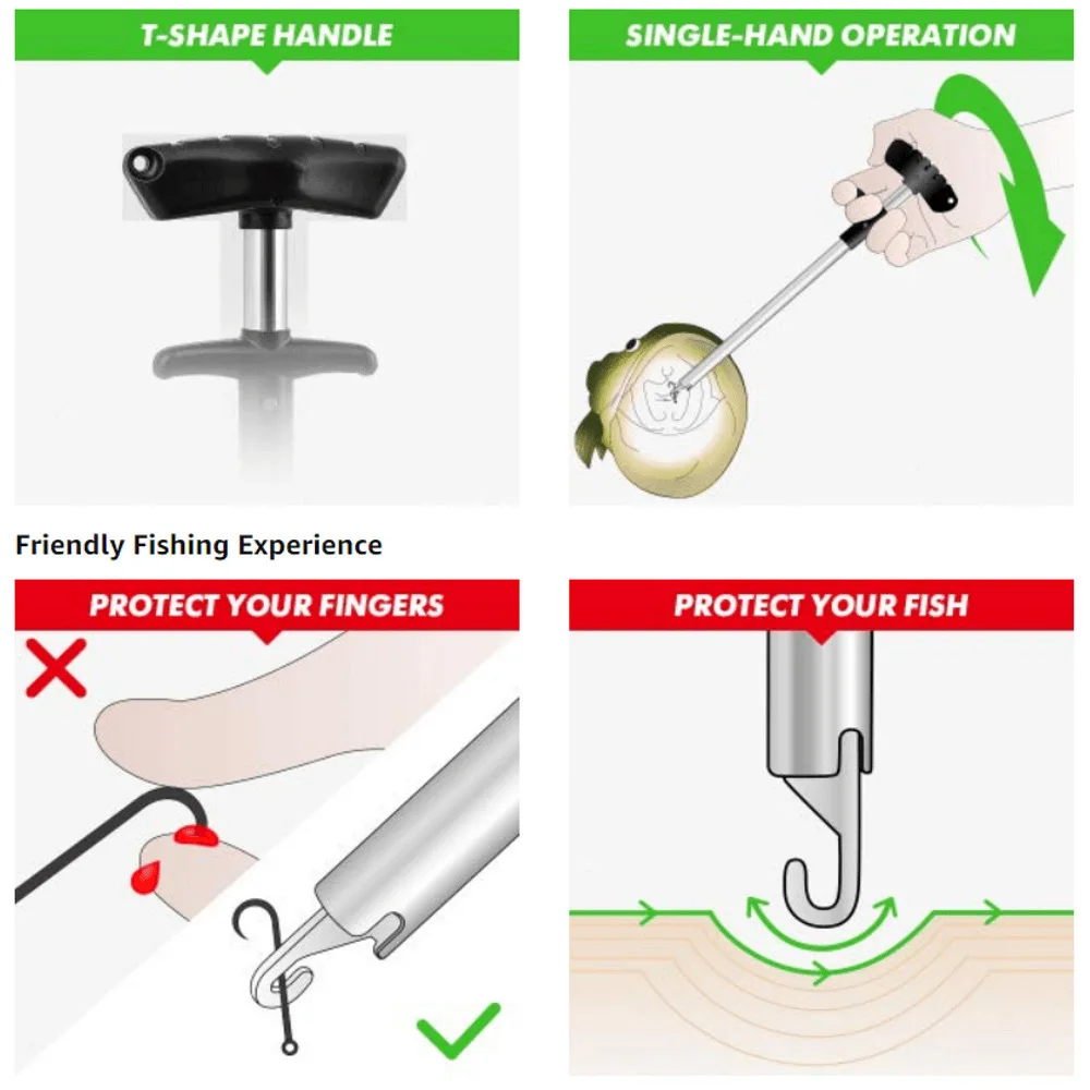 Portable T-Shape Disgorger Hook Remover Tripping Gear Aluminium Alloy Disgorger 304 Stainless Steel Disgorger
Portable T-Shape Disgorger Hook Remover Tripping Gear Aluminium Alloy Disgorger 304 Stainless Steel Disgorger
