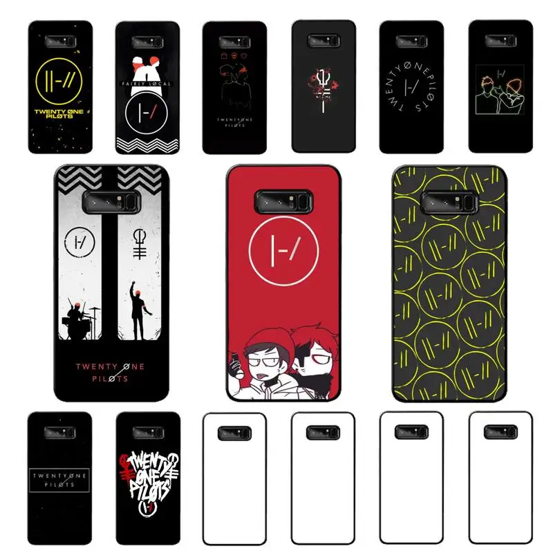 Чехол Yinuoda Twenty One Pilots 21 для телефона Samsung Note 3 4 5 7 8 9 10 20 pro lite ultra Oppo A9 2020 | Мобильные