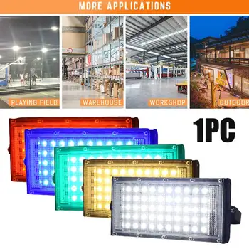 50W 220V Reflector Street Waterproof 50 LED Flood Light Outdoor Spotlight Yard Adjustable Bracket High Brightness Exterior 
50W 220V Reflector Street Waterproof 50 LED Flood Light Outdoor Spotlight Yard Adjustable Bracket High Brightness Exterior