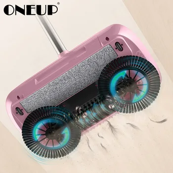 ONEUP Hand Push Sweeper Broom Dustpan Mops All-in-one Sweeper No Dead Angle Household Cleaning Tools Magic Hand Push Clean Mops
ONEUP Hand Push Sweeper Broom Dustpan Mops All-in-one Sweeper No Dead Angle Household Cleaning Tools Magic Hand Push Clean Mops