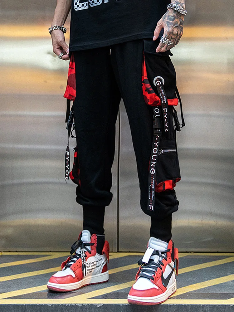 Trousers Men's Popular Four Seasons Capri Pants Function Camouflage Joint Side Edge Pocket Beam Leg Closing Cone Bib Overall
Trousers Men's Popular Four Seasons Capri Pants Function Camouflage Joint Side Edge Pocket Beam Leg Closing Cone Bib Overall