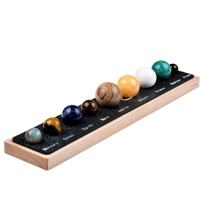 Solar System 8 Planets Stones Astronomy Learning Study Science Kit Home Office Decor
Solar System 8 Planets Stones Astronomy Learning Study Science Kit Home Office Decor