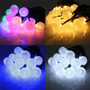 Wenhsin 20LED Solar Christmas Light String Festival Crystal Ball Light Garden Fence Road Landscape Light
Wenhsin 20LED Solar Christmas Light String Festival Crystal Ball Light Garden Fence Road Landscape Light
