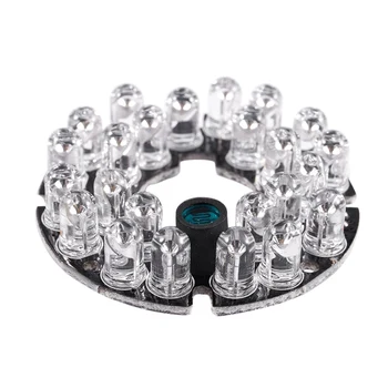 CCTV Camera 10Mil 90 Degree Red 5mm 24 LED Bulb IR Infrared Lamp Board
CCTV Camera 10Mil 90 Degree Red 5mm 24 LED Bulb IR Infrared Lamp Board