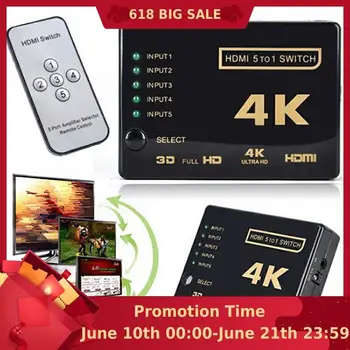 Ultra Hd 4k 2k With Remote Control Hdmi Three-in-one-out 3-in-1 Display Switcher Control Adapter Converter
Ultra Hd 4k 2k With Remote Control Hdmi Three-in-one-out 3-in-1 Display Switcher Control Adapter Converter