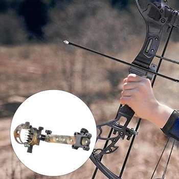 Archery Sight Bow Accessories Archery 5 Pin with Micro Detachable Bracket LED Sight Light Camouflage For Arrow
Archery Sight Bow Accessories Archery 5 Pin with Micro Detachable Bracket LED Sight Light Camouflage For Arrow