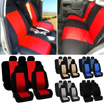 Universial For 5 Seat Car Automobile Car Seat Cover Protector Soft Front Rear Full Set for Most Auto Cars SUV Truck Van
Universial For 5 Seat Car Automobile Car Seat Cover Protector Soft Front Rear Full Set for Most Auto Cars SUV Truck Van