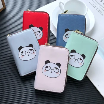 2019 New Cute Cartoon Panda Card Holder Women 2019 New Multi Cards Position Fashion Zipper Large Capacity Card Bag Case Wallet
2019 New Cute Cartoon Panda Card Holder Women 2019 New Multi Cards Position Fashion Zipper Large Capacity Card Bag Case Wallet