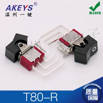 T80-R three-leg two-gear horizontal side plug with fixed power button toggle switch rocker switch 1-0 promotion
T80-R three-leg two-gear horizontal side plug with fixed power button toggle switch rocker switch 1-0 promotion