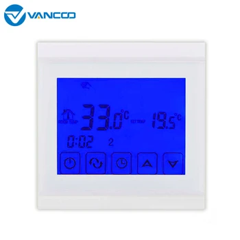 Vancoo thermostat 220V Digital Temperature Controller Touch Screen Thermostat Warm Floor for Thermal Actuator Valve
Vancoo thermostat 220V Digital Temperature Controller Touch Screen Thermostat Warm Floor for Thermal Actuator Valve