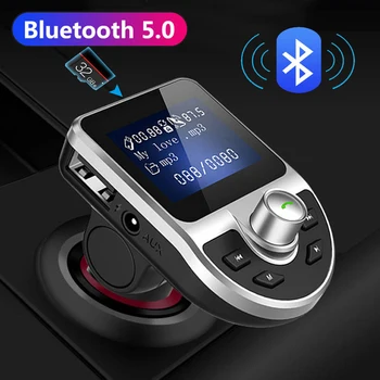 JINSERTA Car Fm Transmitter LCD MP3 Player Wireless Bluetooth 5.0 Receiving Car Kit USB Hands Free USB Charger FM Modulator
JINSERTA Car Fm Transmitter LCD MP3 Player Wireless Bluetooth 5.0 Receiving Car Kit USB Hands Free USB Charger FM Modulator
