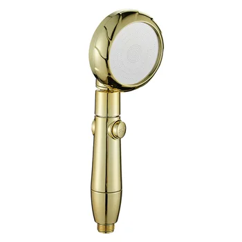 Three-speed adjustment One-button water stop switch New embossed shower head removable and washable water-saving shower
Three-speed adjustment One-button water stop switch New embossed shower head removable and washable water-saving shower