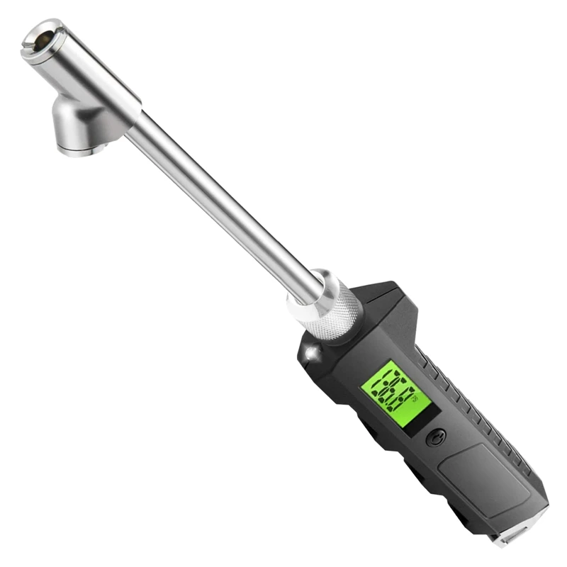 Illuminated Heavy-Duty Truck Tire Pressure Gauge with LCD Luminous Display Dual-Head Digital Tire Pressure Gauge
Illuminated Heavy-Duty Truck Tire Pressure Gauge with LCD Luminous Display Dual-Head Digital Tire Pressure Gauge