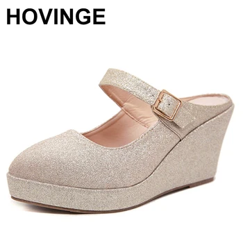 HOVINGE New Summer Women Flip flops Fashion Leisure Beach Slippers Wedges Platform Outdoor Rome Slippers zapatos de mujer
HOVINGE New Summer Women Flip flops Fashion Leisure Beach Slippers Wedges Platform Outdoor Rome Slippers zapatos de mujer