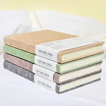 A6 Cloth Notebook Hardcover Notebook Notepad Simple Texture Fabric Cover Hand Book 14.5*10.8*2cm Office & School Supplies
A6 Cloth Notebook Hardcover Notebook Notepad Simple Texture Fabric Cover Hand Book 14.5*10.8*2cm Office & School Supplies