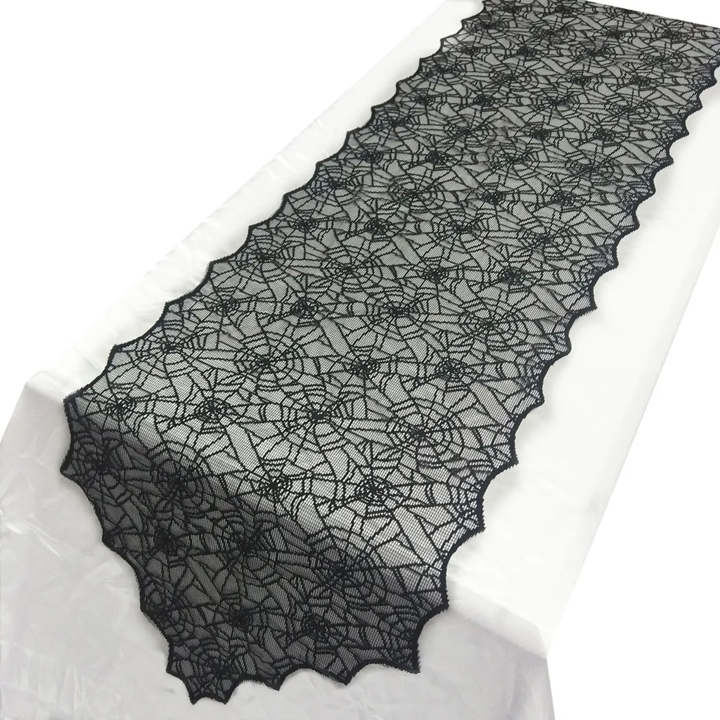 Halloween Decoration Lace Table Flag Spider Web Tablecloth Halloween Decorations For Home #NN904
Halloween Decoration Lace Table Flag Spider Web Tablecloth Halloween Decorations For Home #NN904