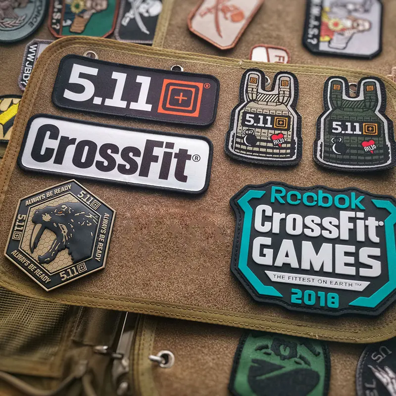 6pcs/set PVC Cloth Military Tactical Patches 511 Vest CrossFit Sabertooth Morale Armband Badge Backpack Applique Application
6pcs/set PVC Cloth Military Tactical Patches 511 Vest CrossFit Sabertooth Morale Armband Badge Backpack Applique Application