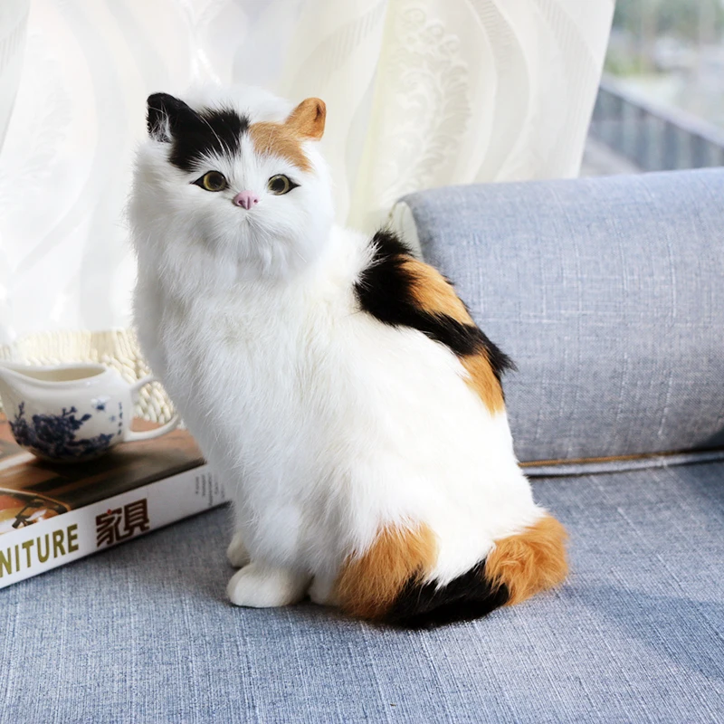 5 patterns Simulation cat doll plush toy home creative decoration pet cat model to send friends gifts
5 patterns Simulation cat doll plush toy home creative decoration pet cat model to send friends gifts