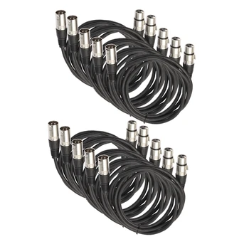 10 3 Pin DMX Stage DJ Light Cable Male to XLR Female Cable Connector Adapter Audio Cable 3 Meters
10 3 Pin DMX Stage DJ Light Cable Male to XLR Female Cable Connector Adapter Audio Cable 3 Meters