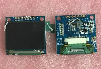 1.27 inch 7PIN SPI Full Color OLED Screen with Adapter Board SSD1351 Drive IC 128*96
1.27 inch 7PIN SPI Full Color OLED Screen with Adapter Board SSD1351 Drive IC 128*96