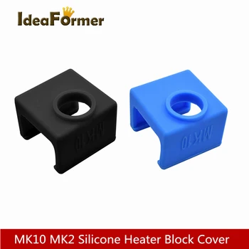 MK10 Heating block Silicone Sleeve Protective Silicone Sock Insulation Cover Case For 3D Printer Extruder Printing head Hot End.
MK10 Heating block Silicone Sleeve Protective Silicone Sock Insulation Cover Case For 3D Printer Extruder Printing head Hot End.