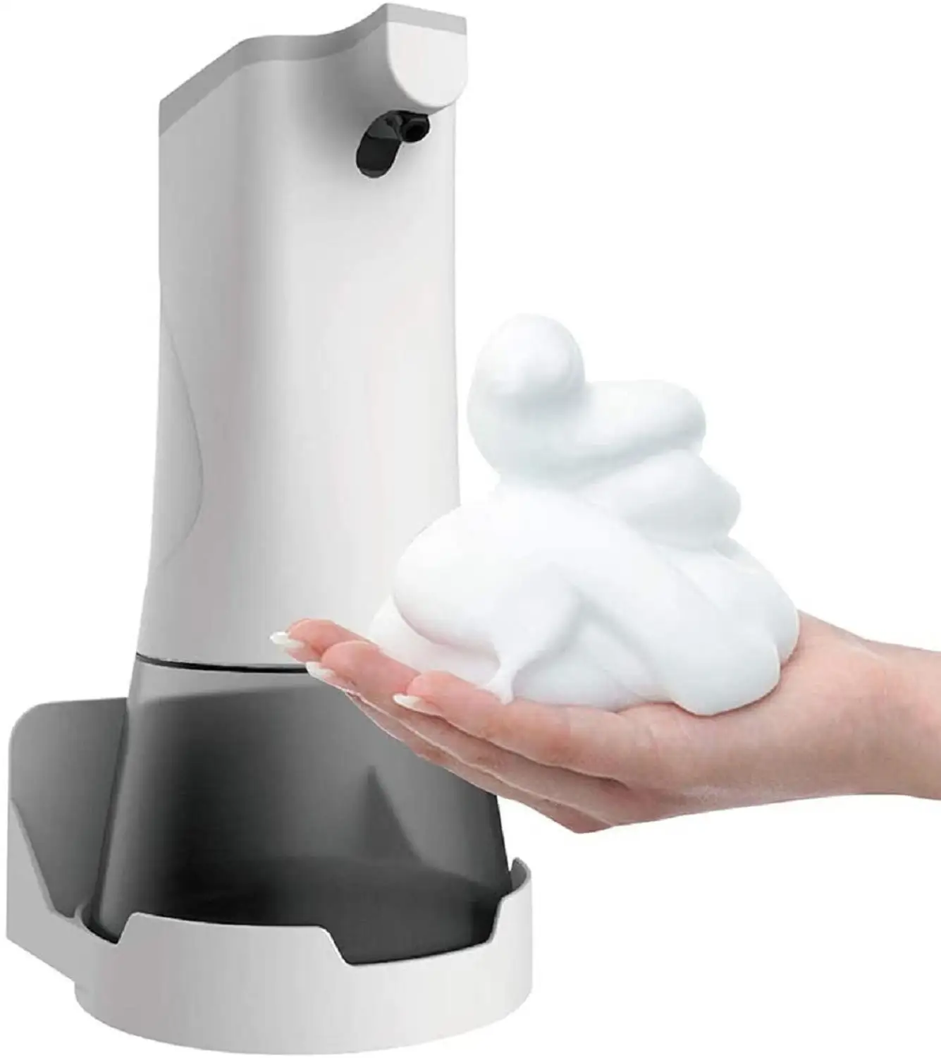 Auto Foam Soap Touch less Dispenser 350ml Smart Sensor Hand-free Rapid Foaming with Volume Control Function for Bathroom Kitchen
Auto Foam Soap Touch less Dispenser 350ml Smart Sensor Hand-free Rapid Foaming with Volume Control Function for Bathroom Kitchen