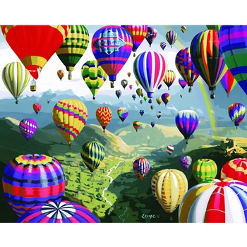 Painting By Numbers DIY Dropshipping 40x50 60x75cm Anime Hot Air Balloon Still Life Canvas Wedding Decoration Art Picture Gift
Painting By Numbers DIY Dropshipping 40x50 60x75cm Anime Hot Air Balloon Still Life Canvas Wedding Decoration Art Picture Gift
