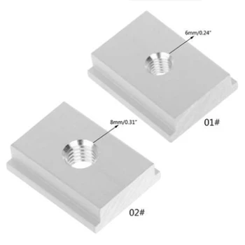 M8 T-Track Slider Sliding Nut Aluminum Alloy T Slot Nut For Woodworking Tool Jigs Screw Slot Fastener 10Pcs
M8 T-Track Slider Sliding Nut Aluminum Alloy T Slot Nut For Woodworking Tool Jigs Screw Slot Fastener 10Pcs