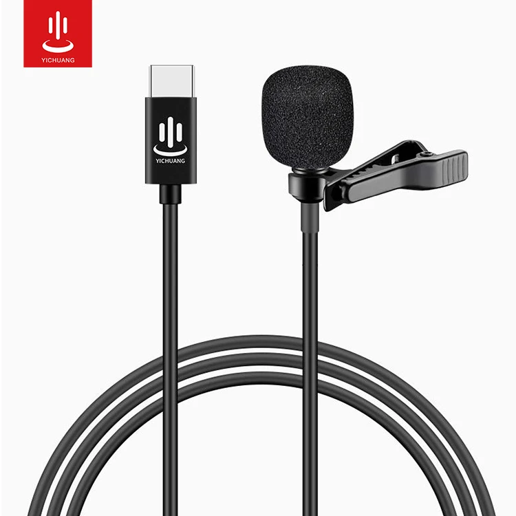 YICHUANG Type-C 1.5M/3M Lavalier Condenser Microphone for Android & Windows Smartphones,Interview USB C microphone
YICHUANG Type-C 1.5M/3M Lavalier Condenser Microphone for Android & Windows Smartphones,Interview USB C microphone