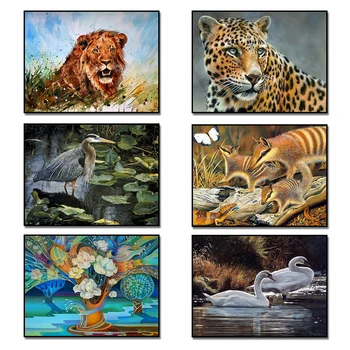 DIY Diamond Painting Wild Animals Diamond Embroidery Full Square/Round Rhinestones Cross Stitch Hobby & Crafts Home Decoration
DIY Diamond Painting Wild Animals Diamond Embroidery Full Square/Round Rhinestones Cross Stitch Hobby & Crafts Home Decoration